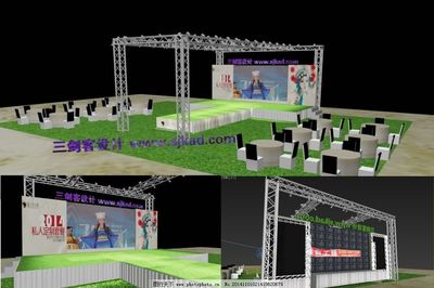 盤子女人坊舞臺燈光設(shè)計(jì) 走秀與展示模型的視覺藝術(shù)